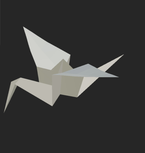 Origami crane preview image
